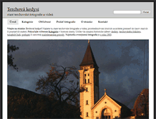 Tablet Screenshot of kedysi.terchova-info.sk